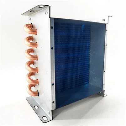 Copper Fin Thiab Tube Condenser Coil