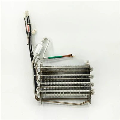 Stainless Hlau Tube Aluminium Finned Condenser